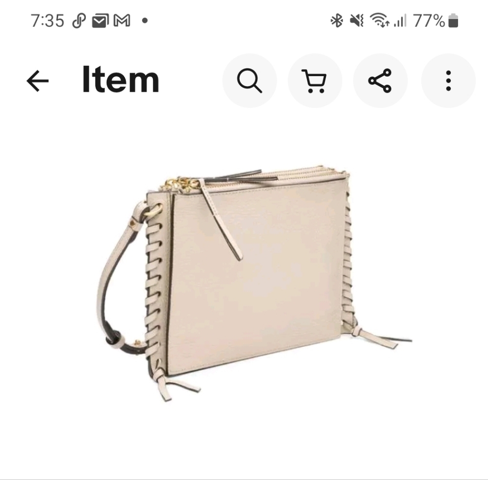Annabel Ingall Everly Pebbled Leather Crossbody Handbag